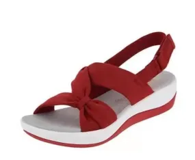 2024 new sandals fish mouth sponge cake bottom Roman sandals