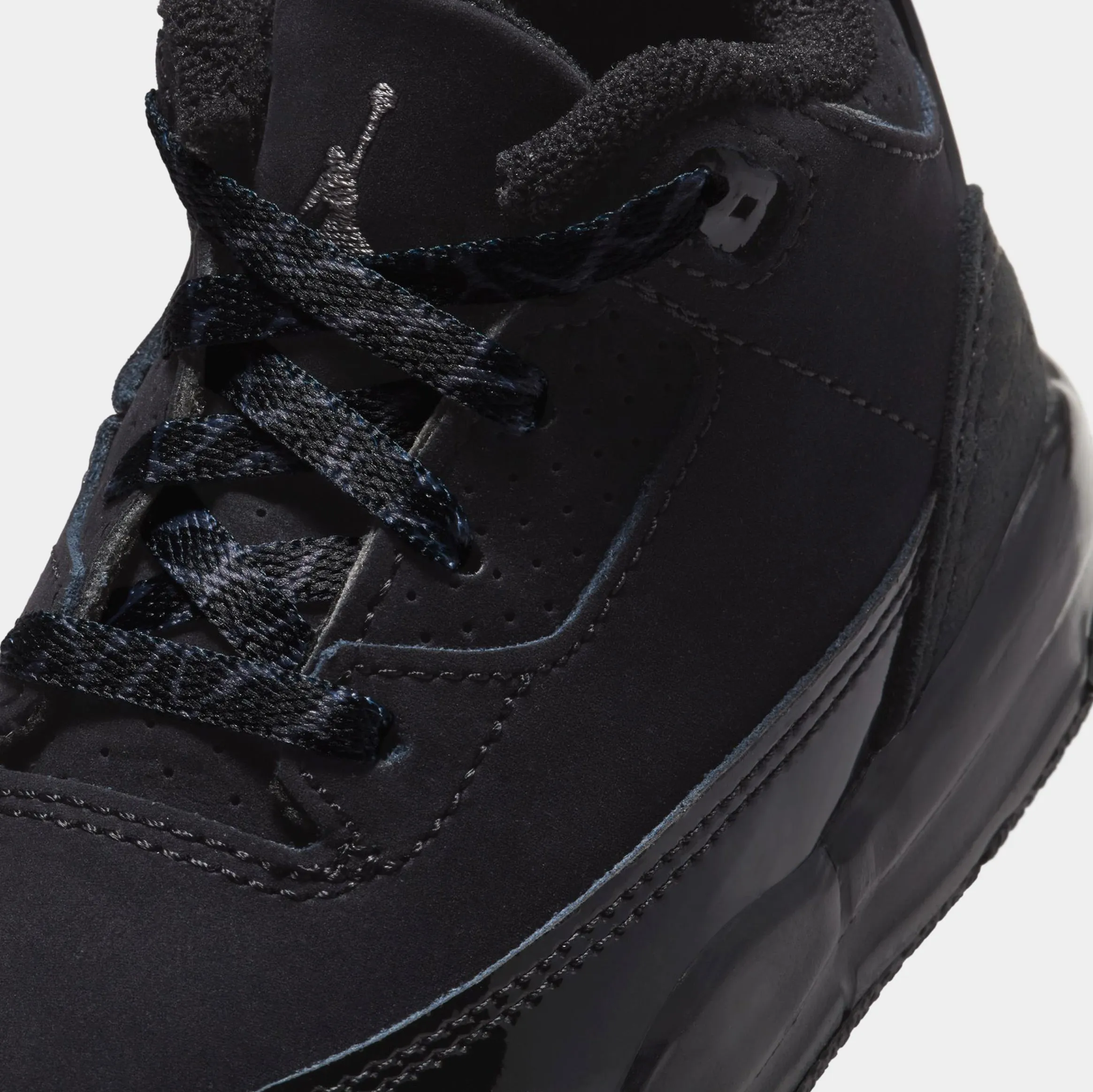 Air Jordan 3 Retro Black Cat Infant Toddler Lifestyle Shoes (Black/Dark Charcoal/Black) Free Shipping