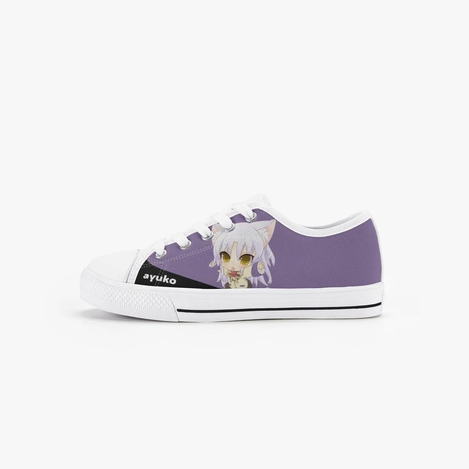 Angel Beats Kanade Kids A-Star Low Anime Shoes