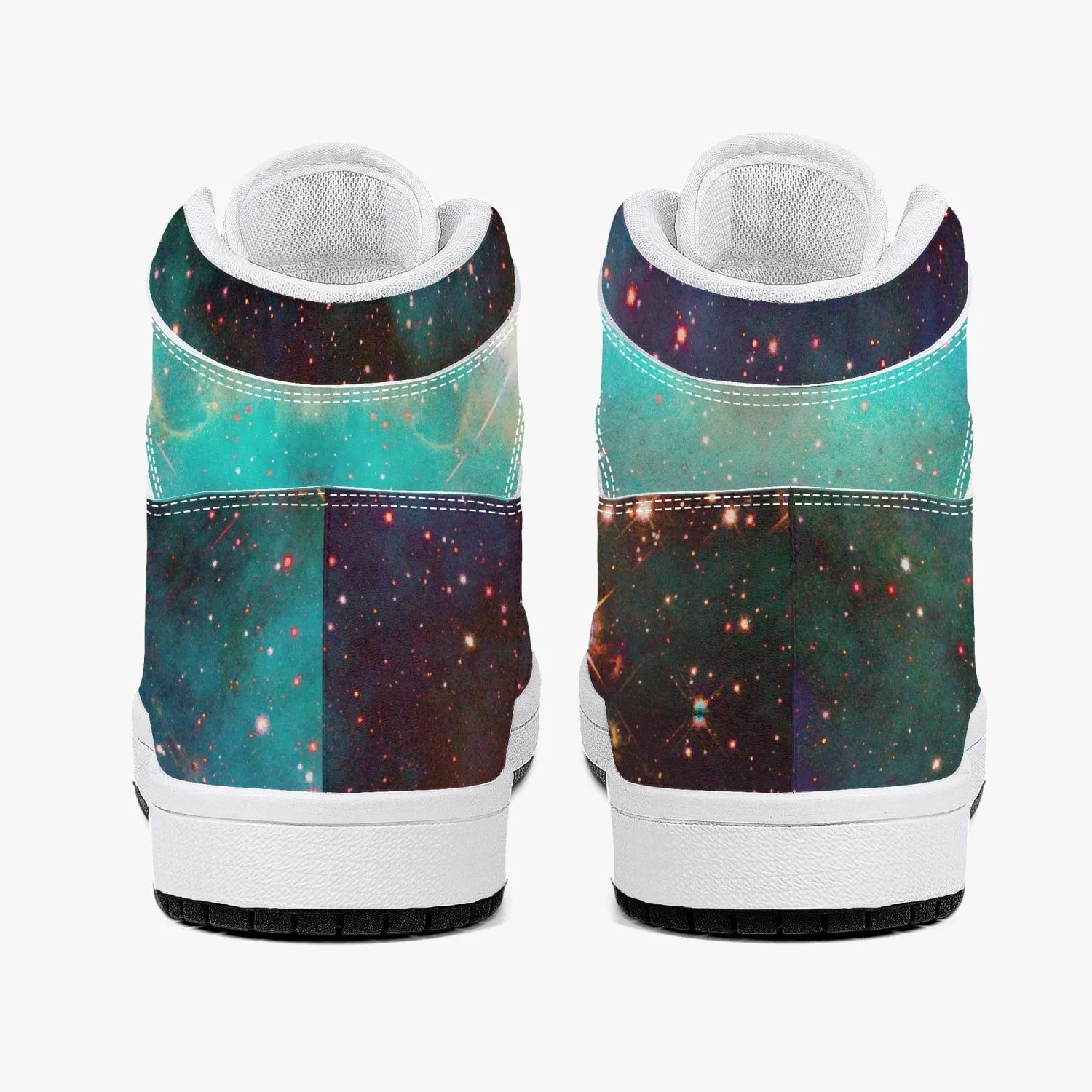Archon Psychedelic Split-Style High-Top Sneakers