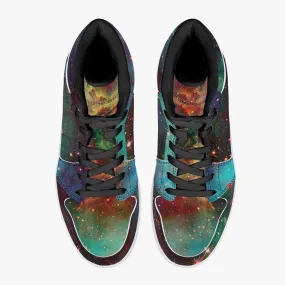 Archon Psychedelic Split-Style High-Top Sneakers
