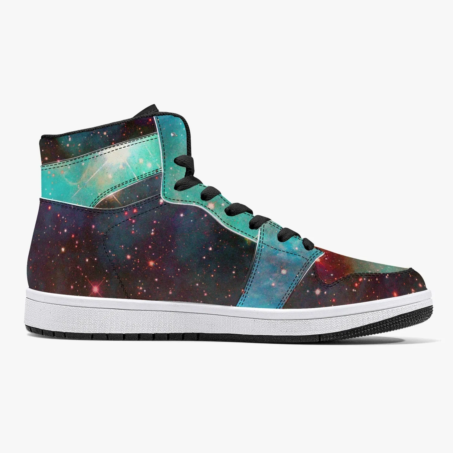Archon Psychedelic Split-Style High-Top Sneakers