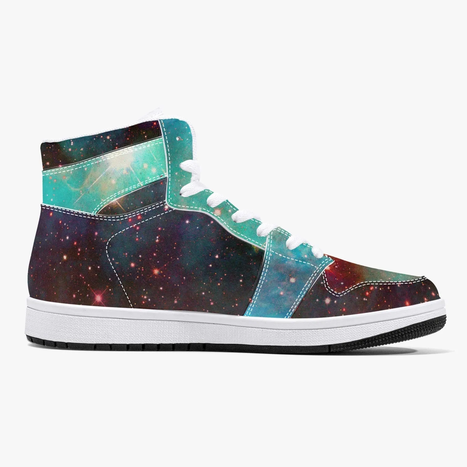 Archon Psychedelic Split-Style High-Top Sneakers