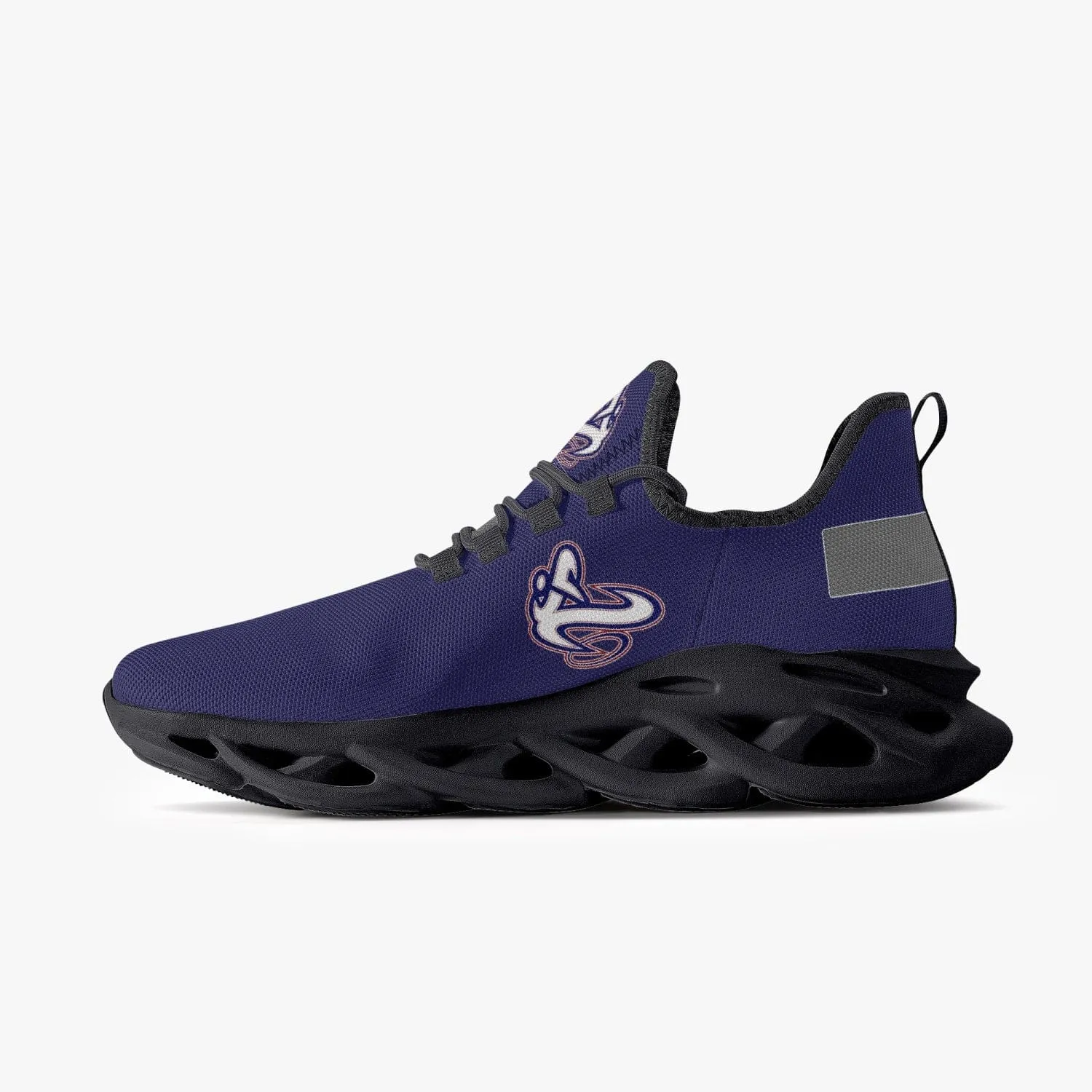 ATHLETIC APPARATUS V1 RWB 2 BOUNCE MESH KNIT SNEAKERS - BLACK