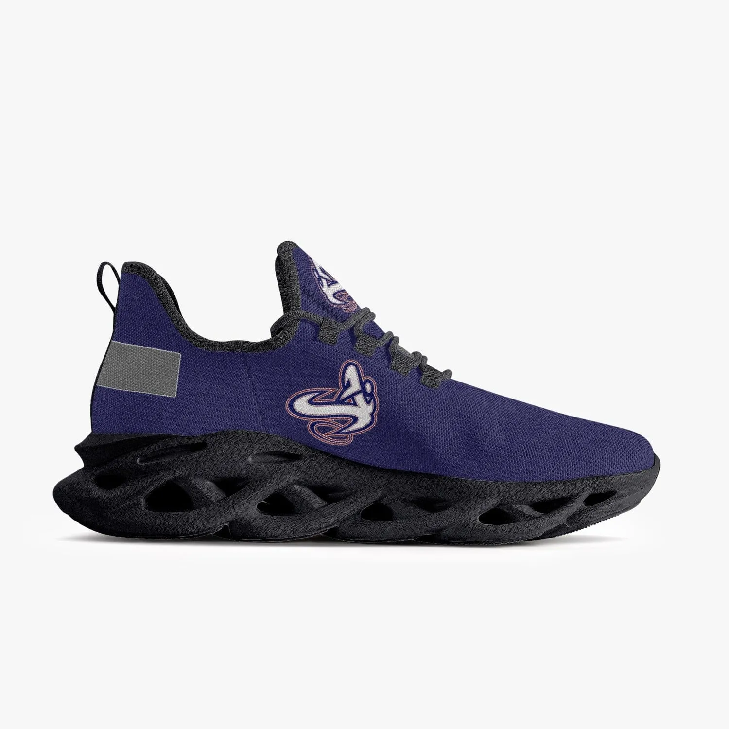 ATHLETIC APPARATUS V1 RWB 2 BOUNCE MESH KNIT SNEAKERS - BLACK
