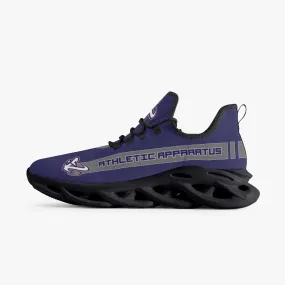 ATHLETIC APPARATUS V1 RWB 2 BOUNCE MESH KNIT SNEAKERS - BLACK