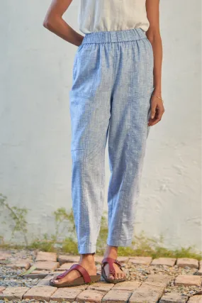 Blue Horizon Carrot Pants