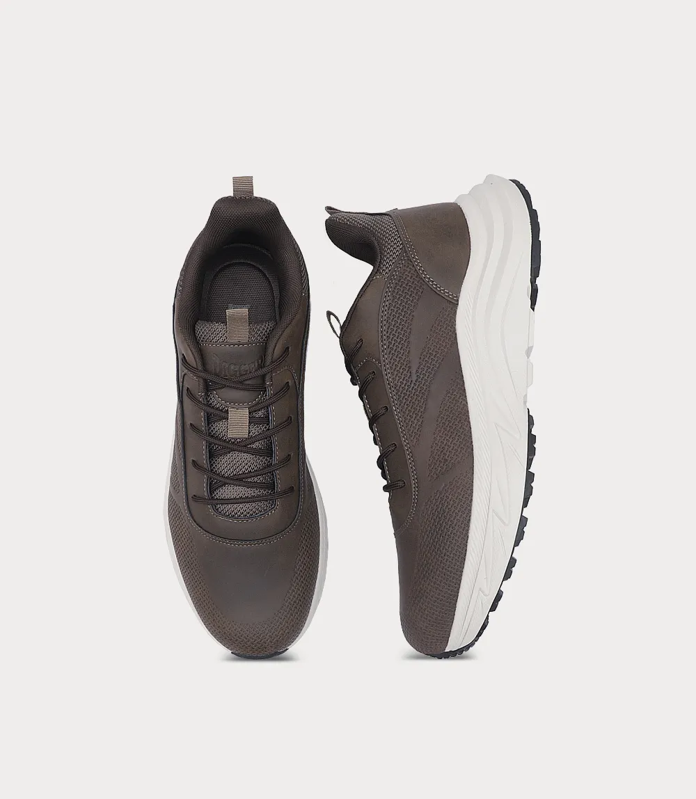 BM6237-BROWN-Men Sneakers