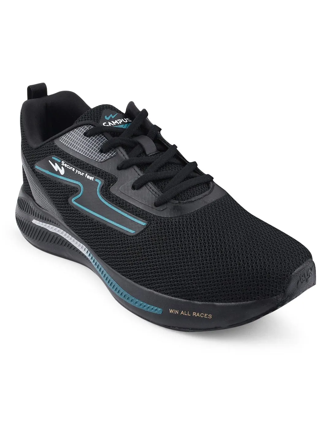 CAMP-RAMBO Black Men's Running Shoes