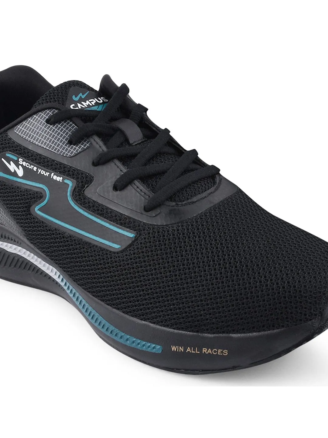 CAMP-RAMBO Black Men's Running Shoes