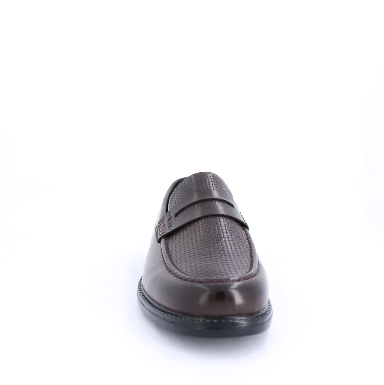 CANTONA MENS LOAFERS-BROWN
