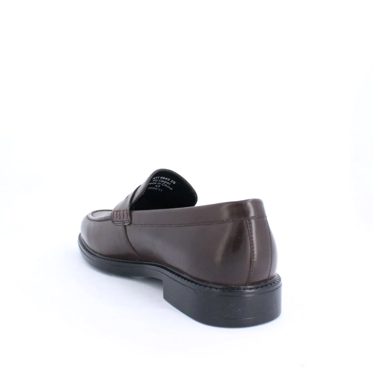 CANTONA MENS LOAFERS-BROWN