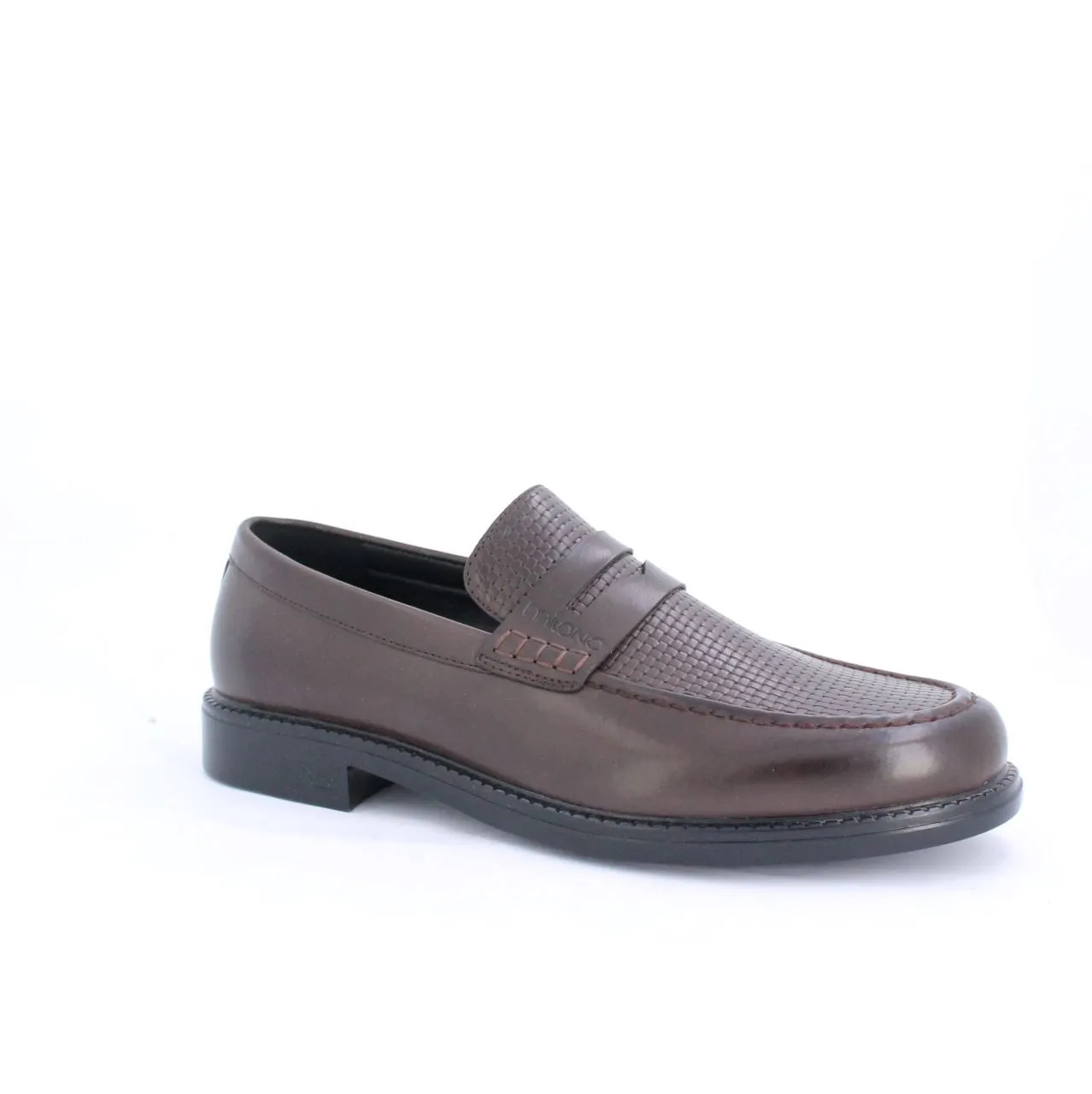 CANTONA MENS LOAFERS-BROWN