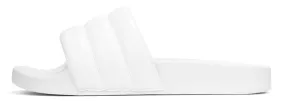 Cape Robbin Barrel White Puffed Out Slip On Black Mule Slide Pool Sandals