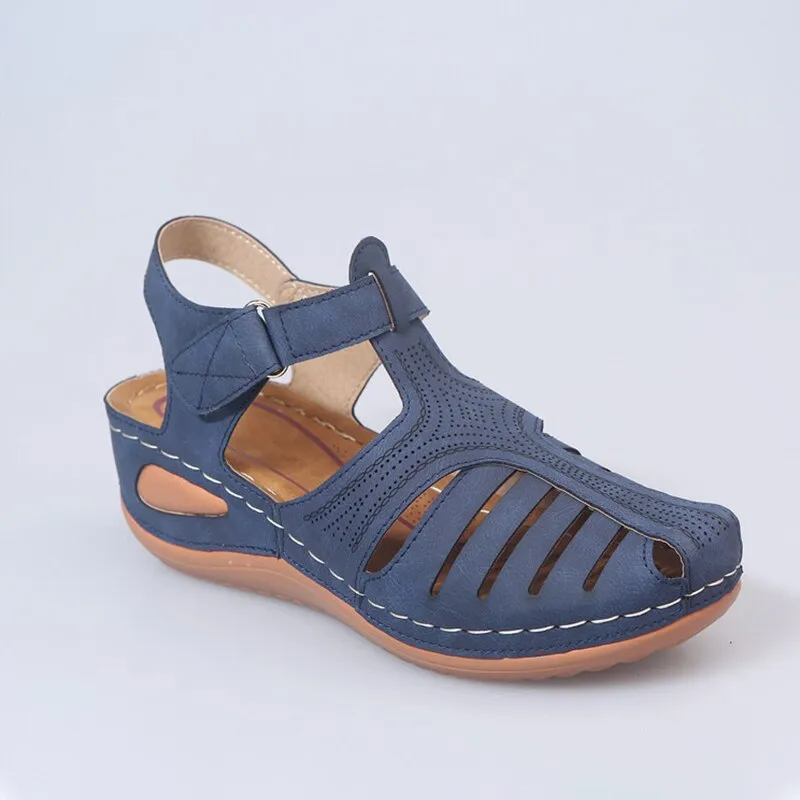 Chic Orthopedic Leather Sandals