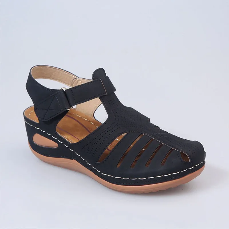 Chic Orthopedic Leather Sandals