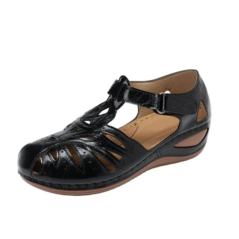 Chic Orthopedic Leather Sandals