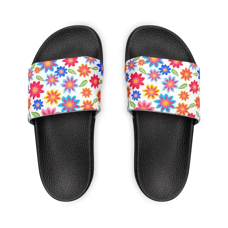 Chic Women's Pu Slide Sandals