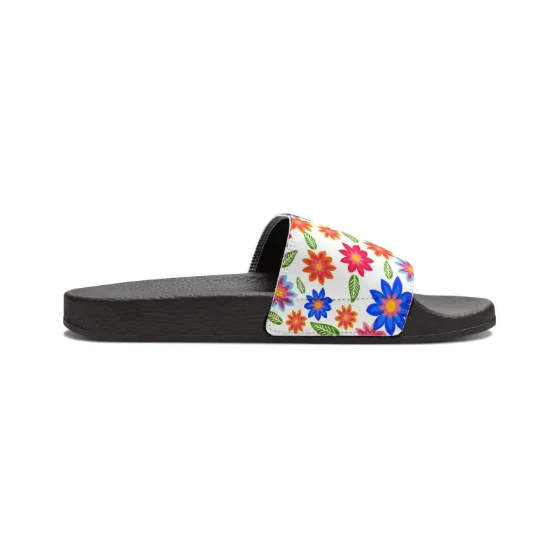 Chic Women's Pu Slide Sandals