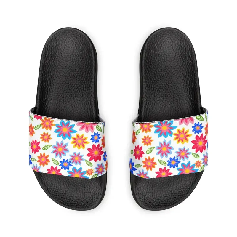 Chic Women's Pu Slide Sandals