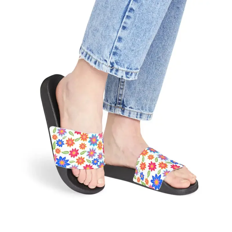 Chic Women's Pu Slide Sandals