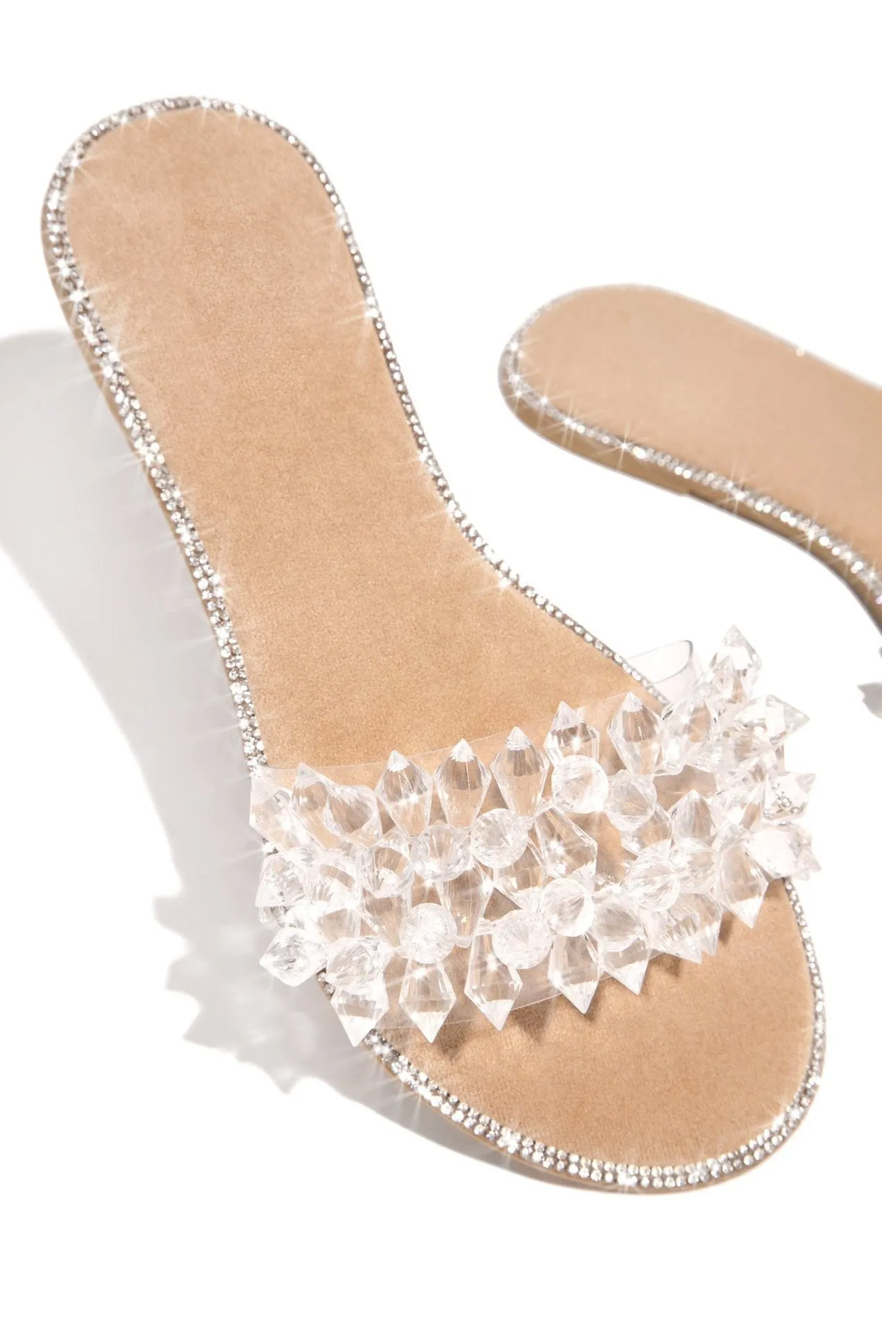 Crystals and Rhinestone Slippers for Women