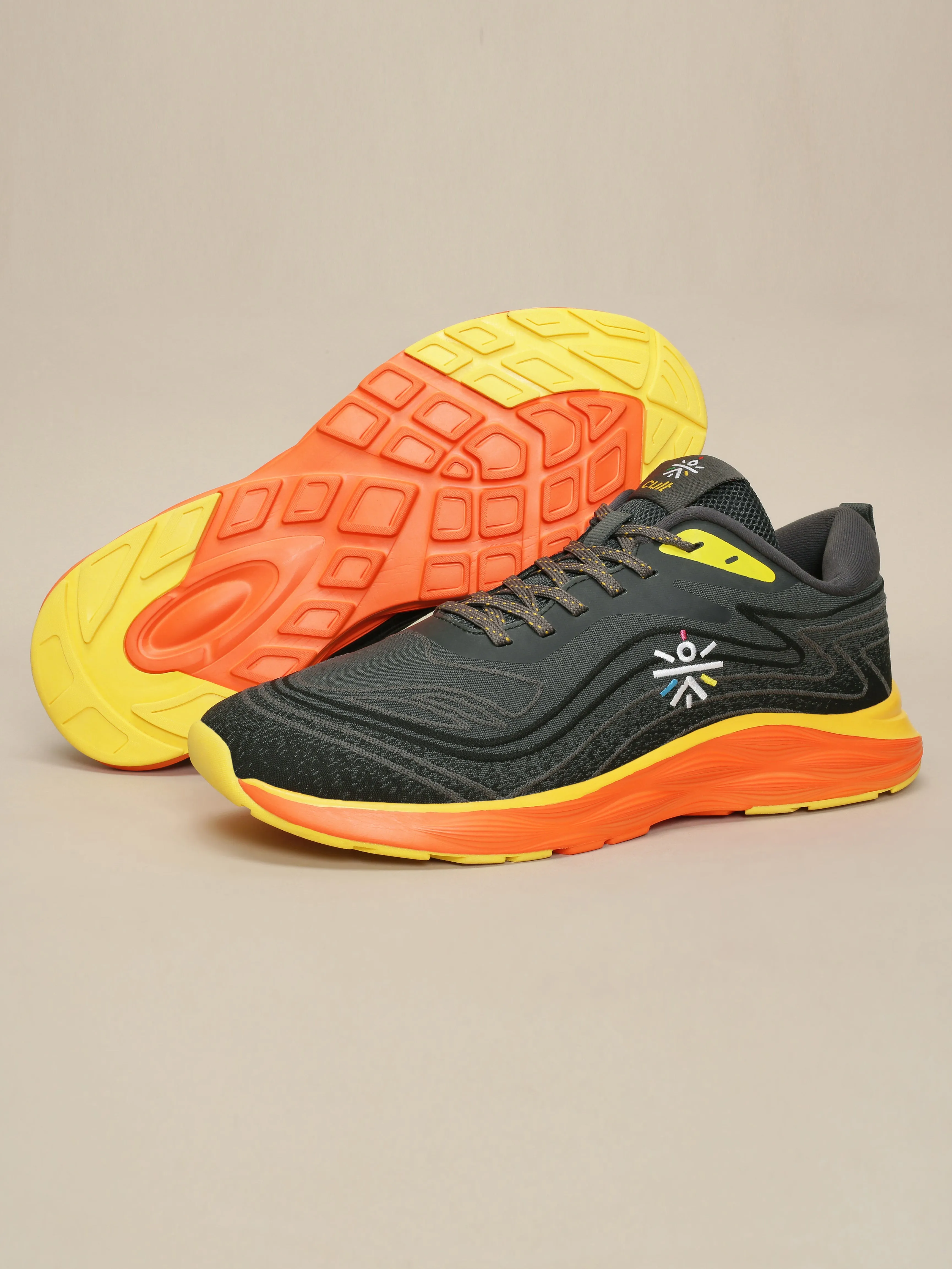 Cult Men's DynamicWave Running Shoes - D.Grey