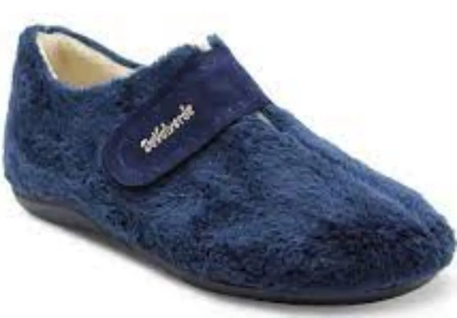 DE VALVERDE Navy Ladies Slipper