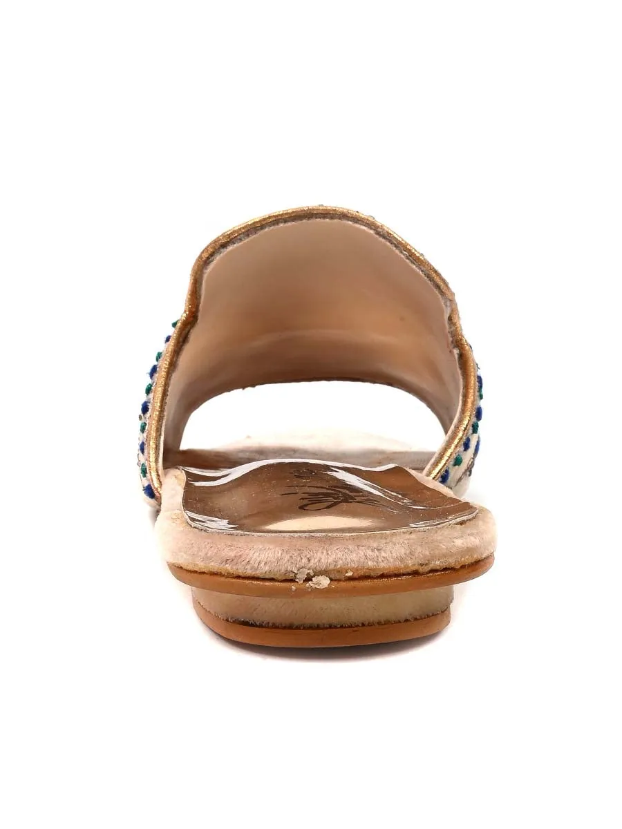 Fawn Fancy Velvet Ladies Slipper