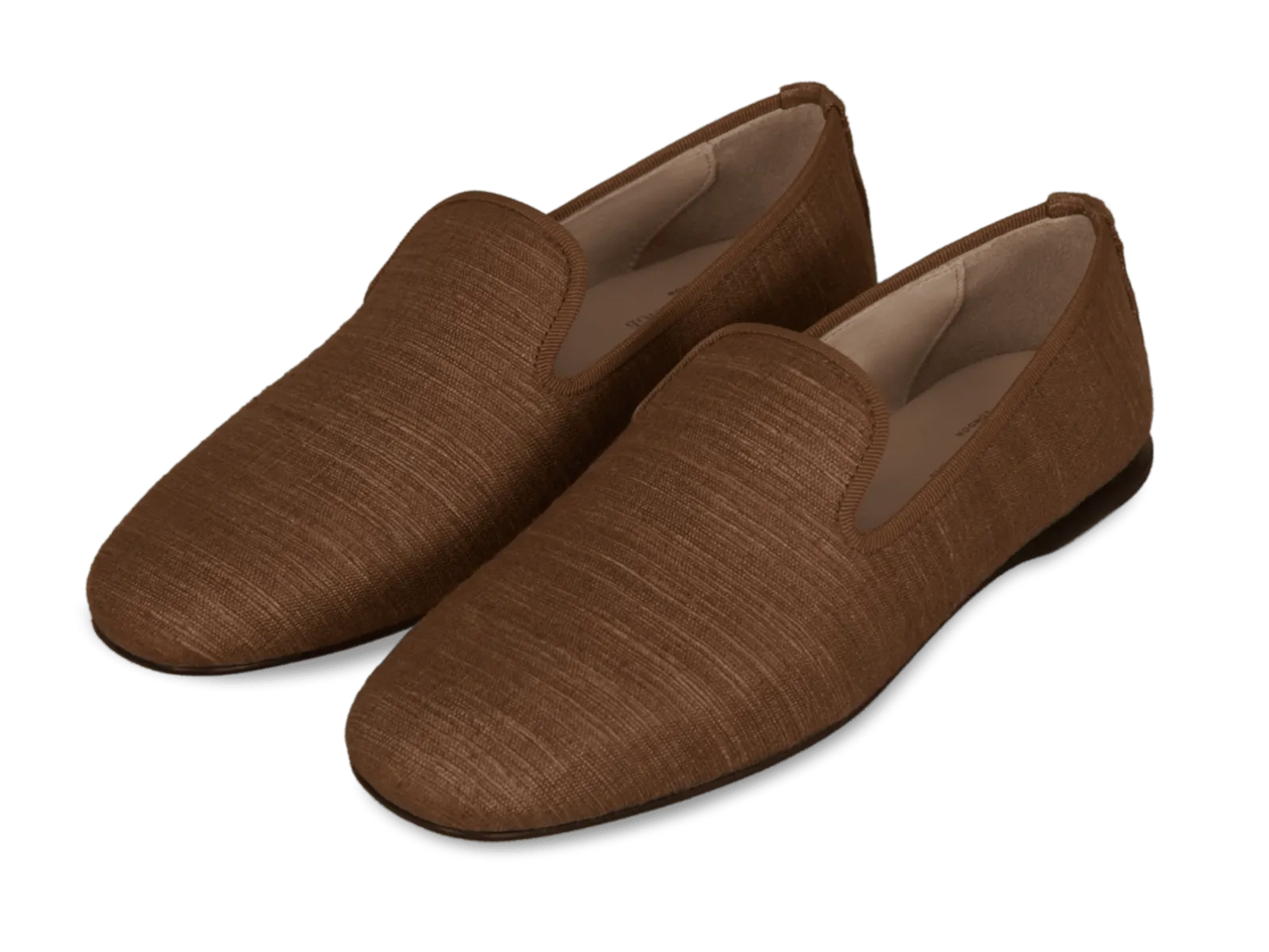 Fenice Loafers in Sirocco Silk and Gros Grain