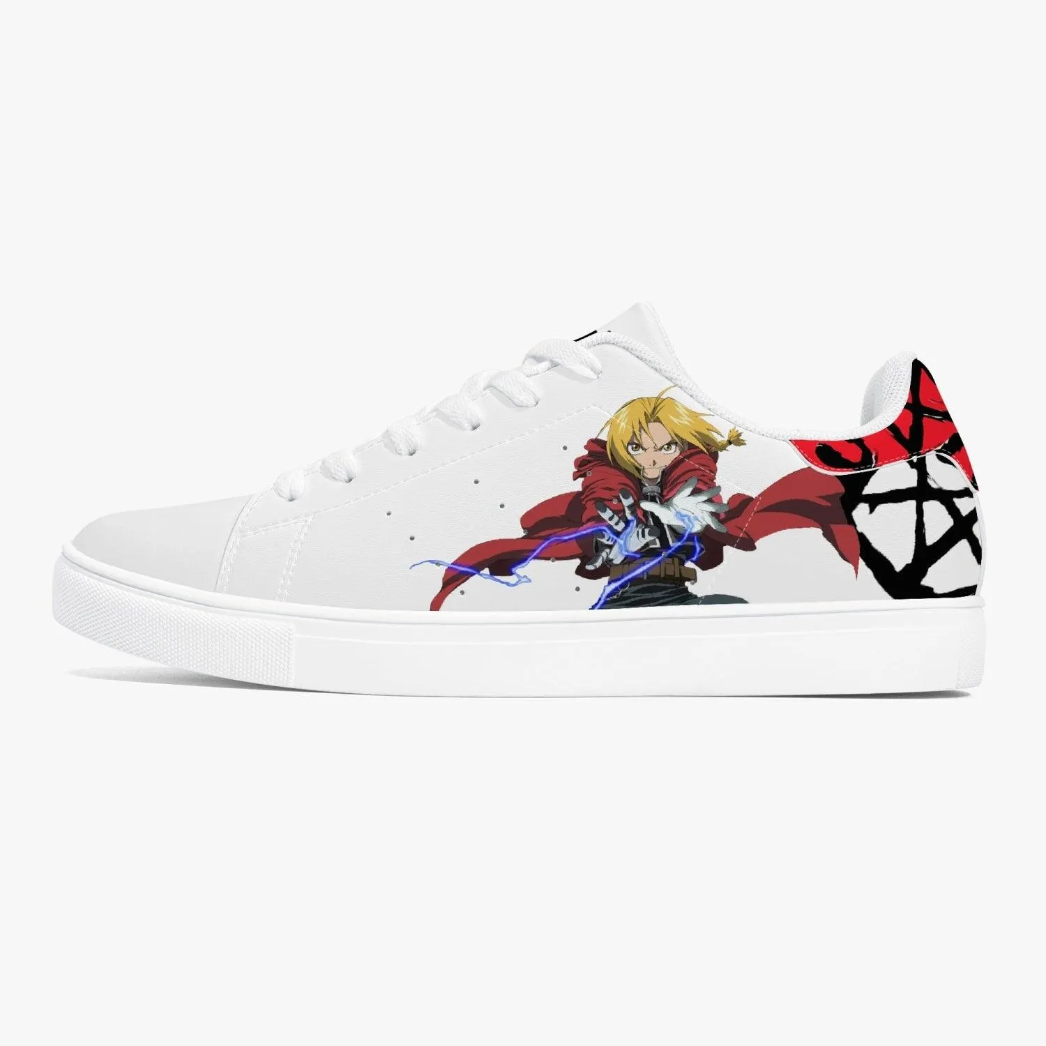 Fullmetal Alchemist Edward Low-Top Skate Anime Shoes