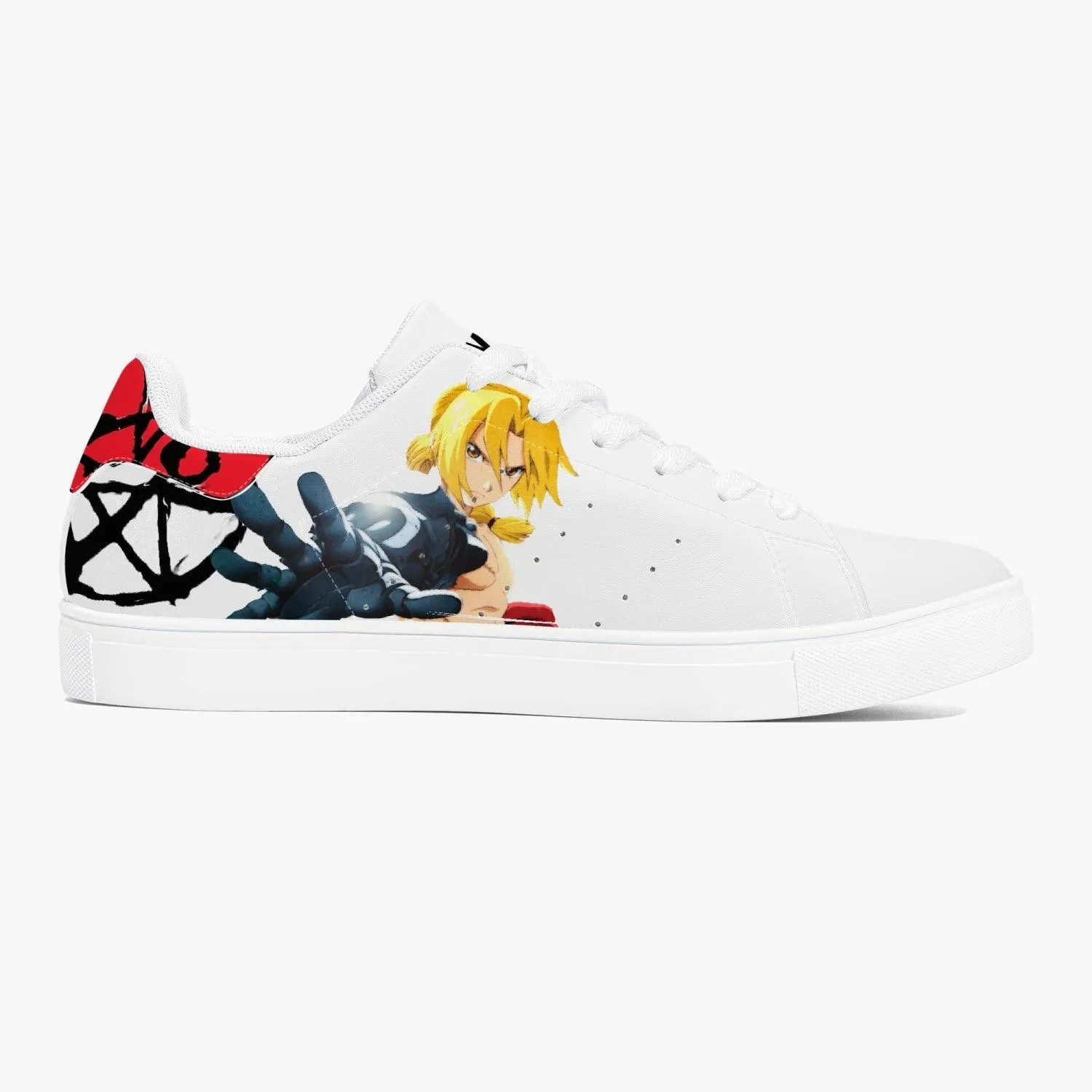 Fullmetal Alchemist Edward Low-Top Skate Anime Shoes