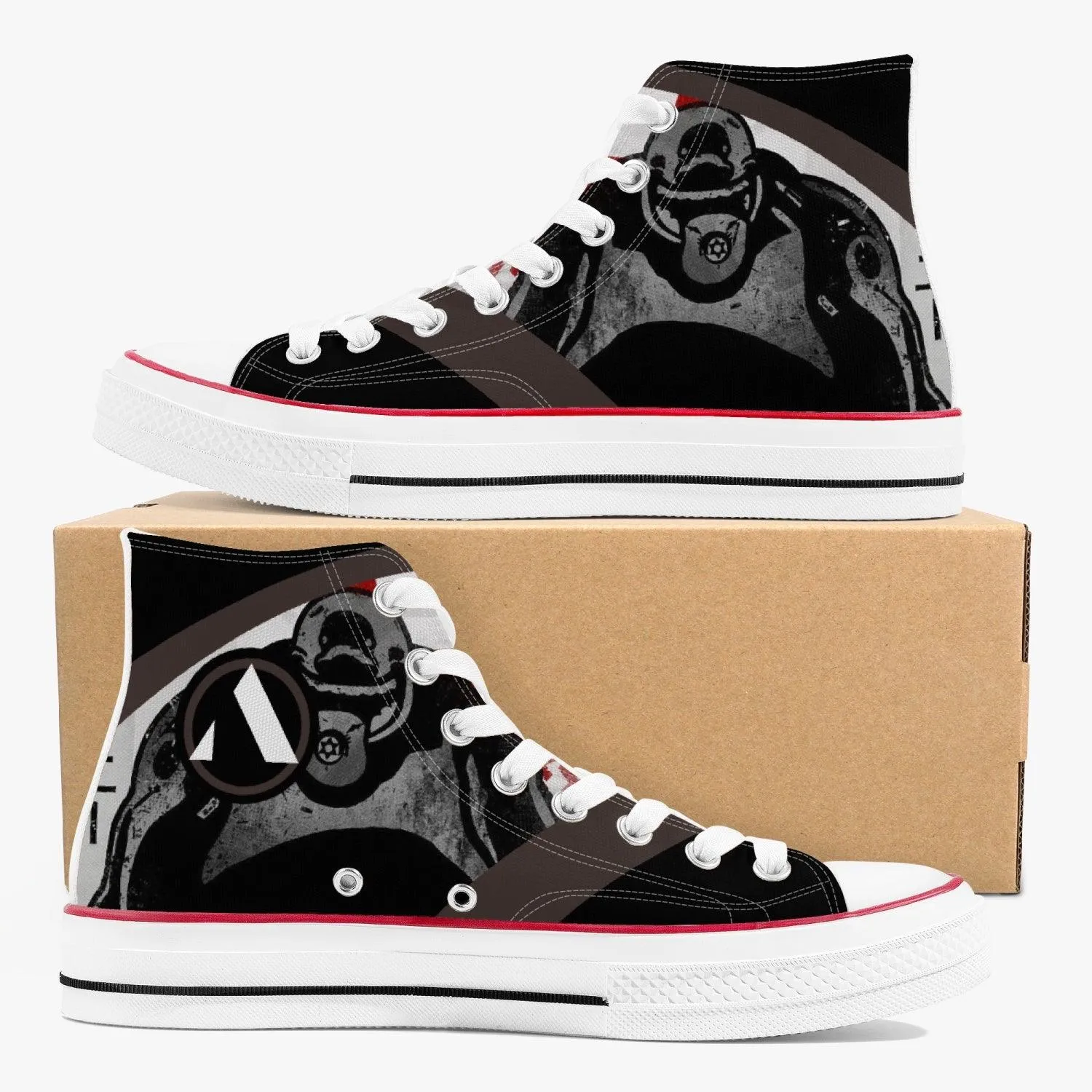 Fullmetal Alchemist Gluttony A-Star High White Anime Shoes