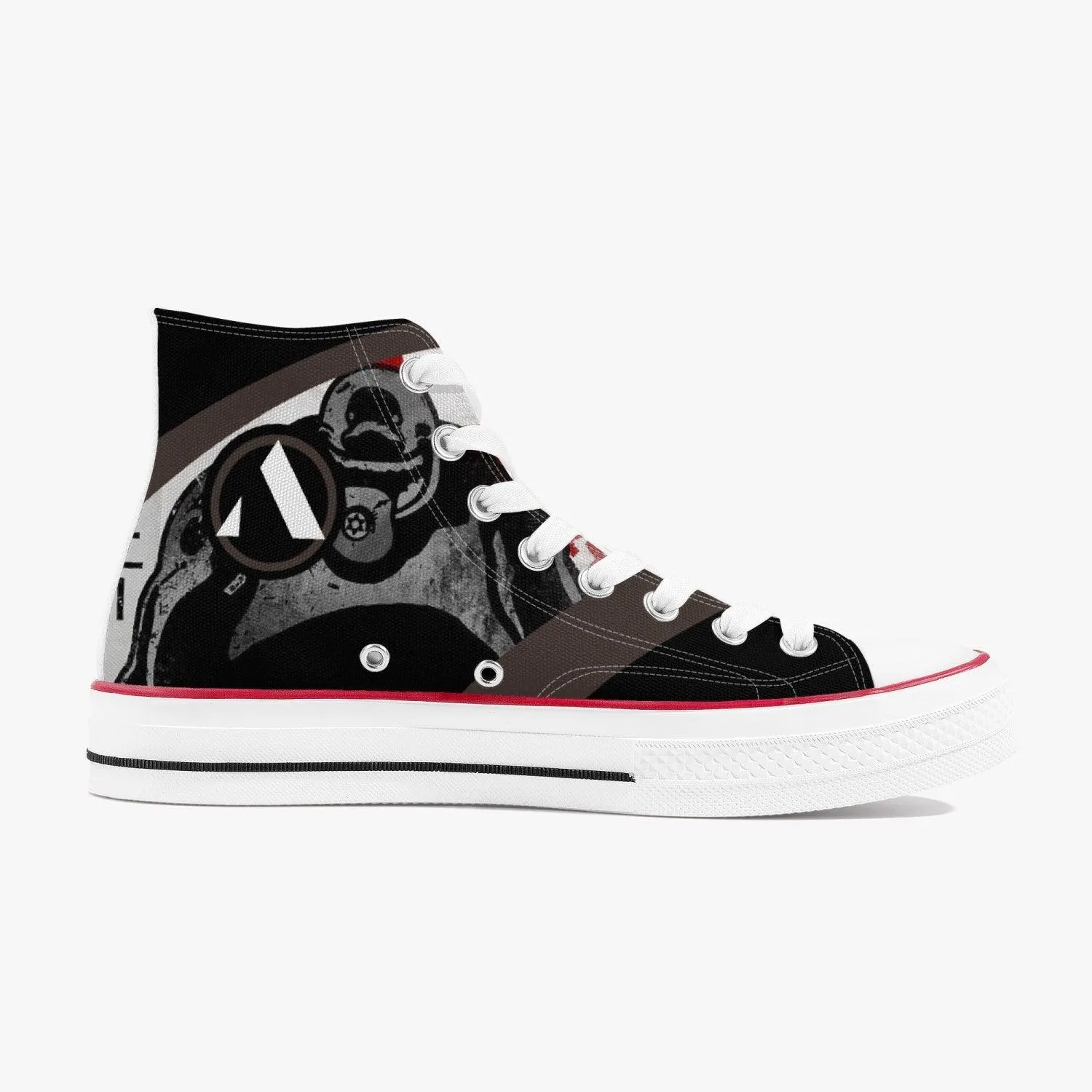 Fullmetal Alchemist Gluttony A-Star High White Anime Shoes