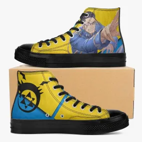 Fullmetal Alchemist Maes A-Star High Anime Shoes