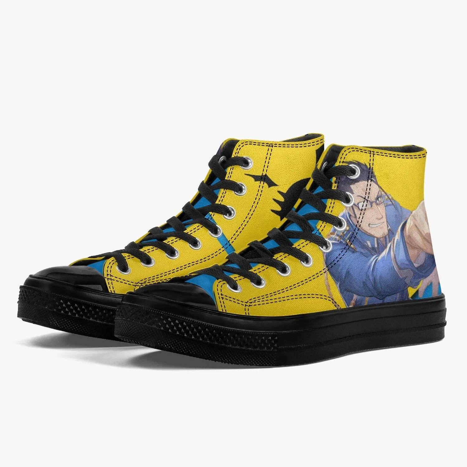 Fullmetal Alchemist Maes A-Star High Anime Shoes