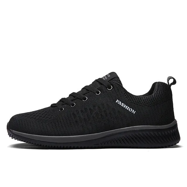 Gingham Casual Walking Sneakers for Men