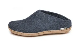 Glerups Slippers: Slip-on, Denim, Leather B-10-00