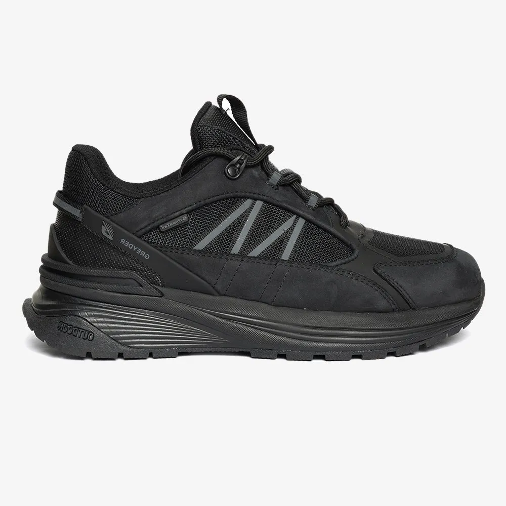 Greyder Men's Stylish Sneakers in Black