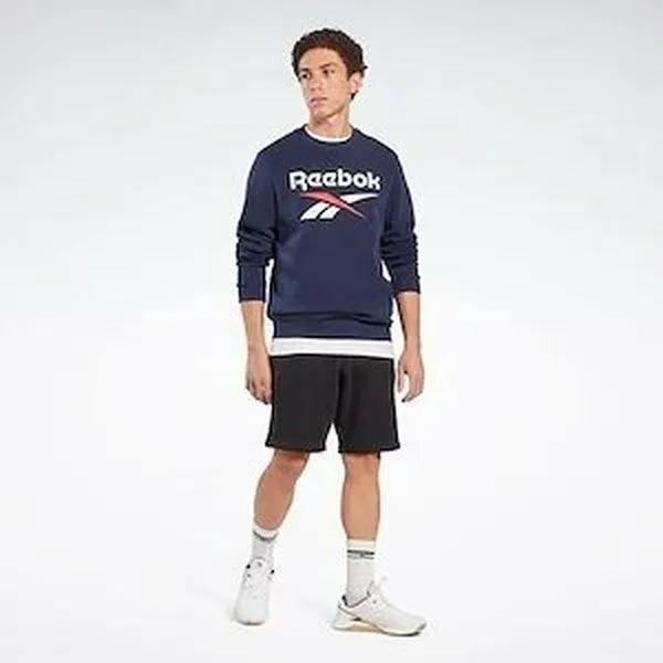 Identity Fleece Stacked Logo Sweatshirt