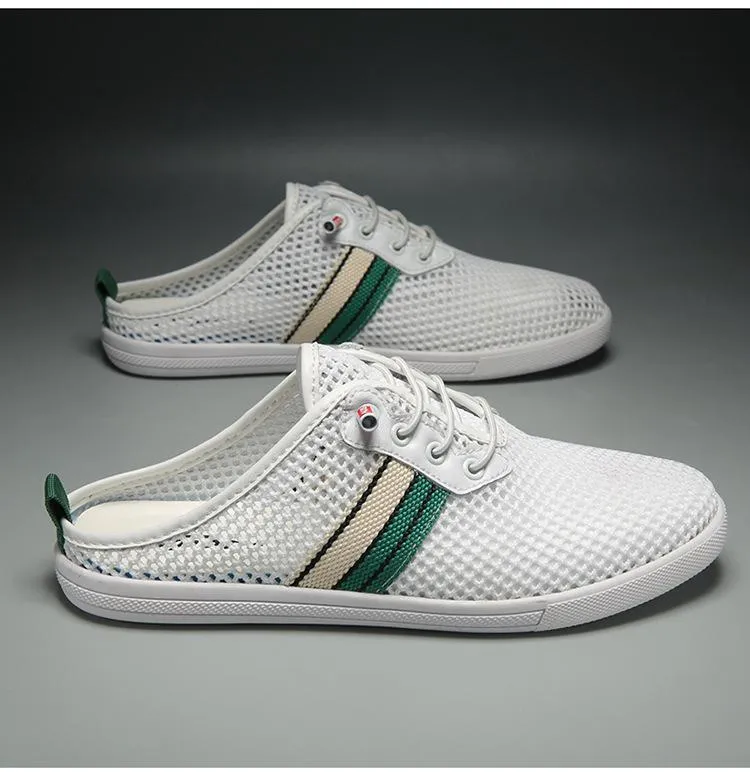 Men's Breathable Beach Half Slippers