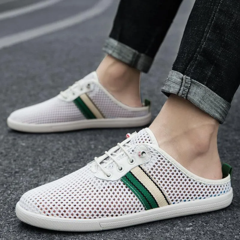 Men's Breathable Beach Half Slippers