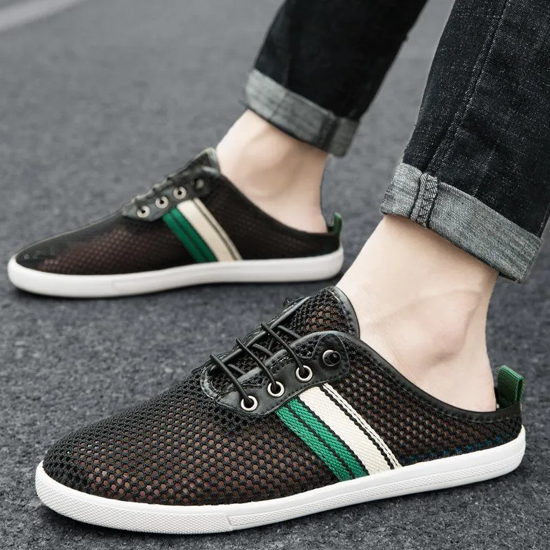 Men's Breathable Beach Half Slippers