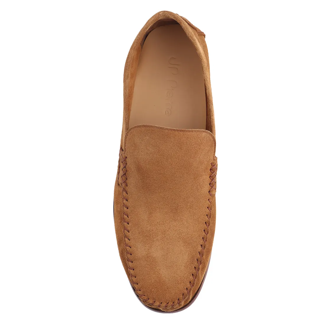 Men´s tan suede casual  moccasins