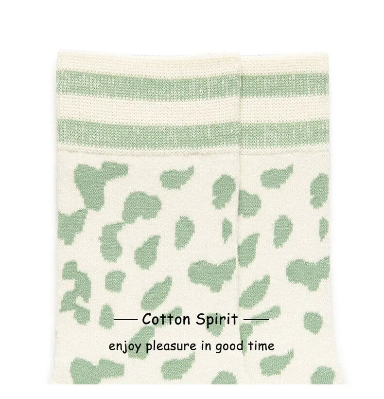 Miss June’s, Women’s cotton Socks, Leopard-print,Cool socks, Cute socks, Cotton socks,patterned socks
