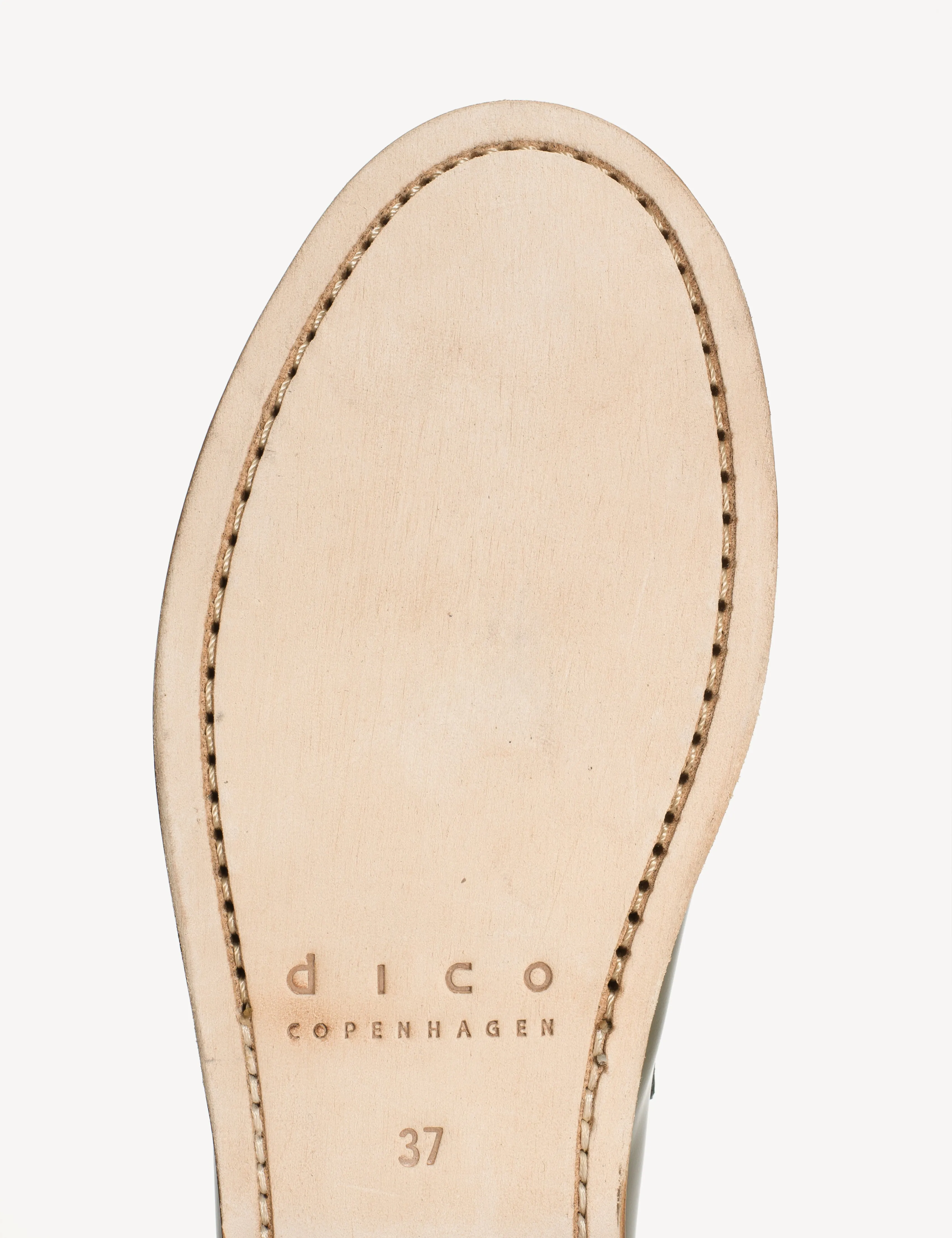 Moccasin T-Bar Loafer In Olive Polido Leather