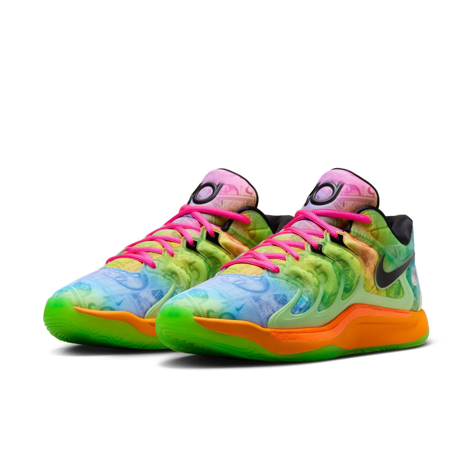 Nike KD17 Barely Volt/Baltic Blue-Hyper Pink