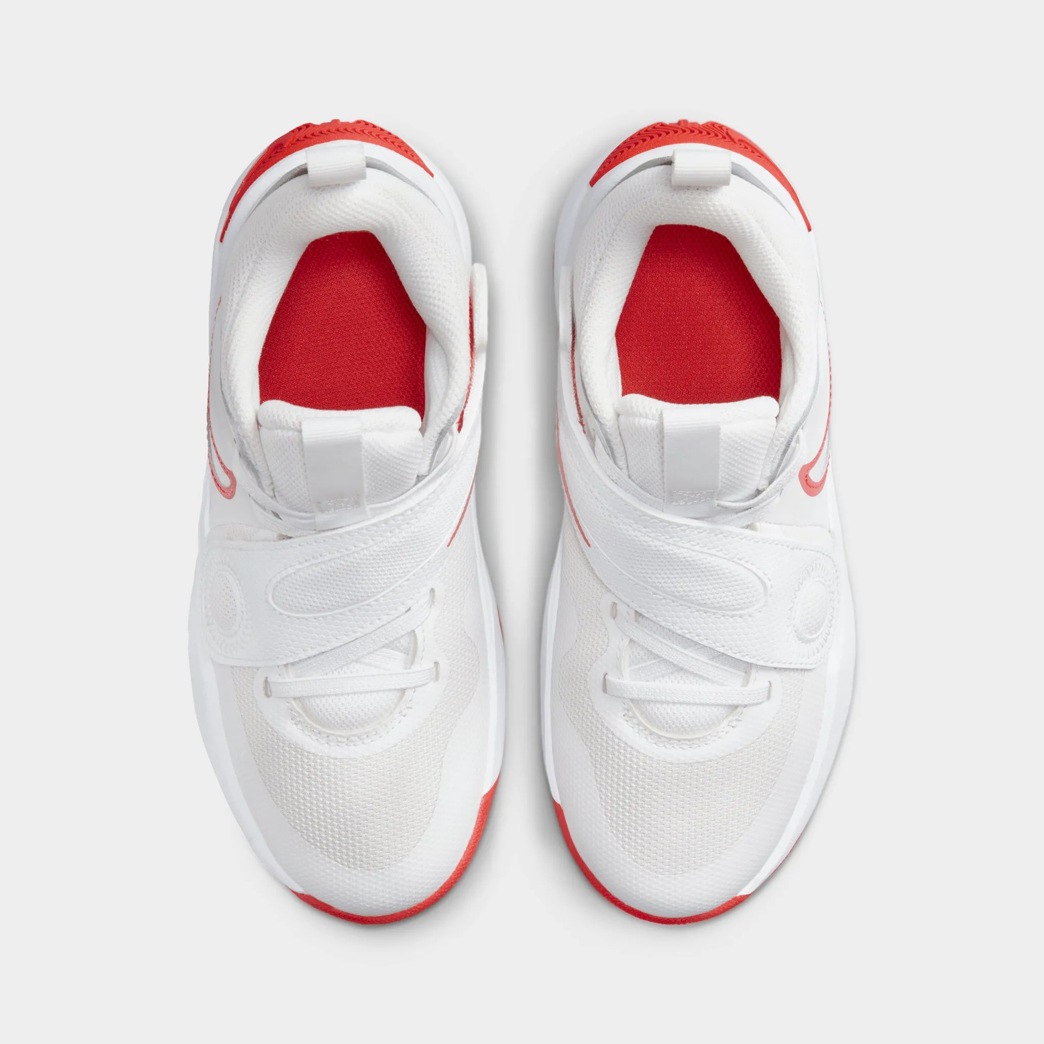 Nike Team Hustle D 11 GS Summit White / Track Red - White
