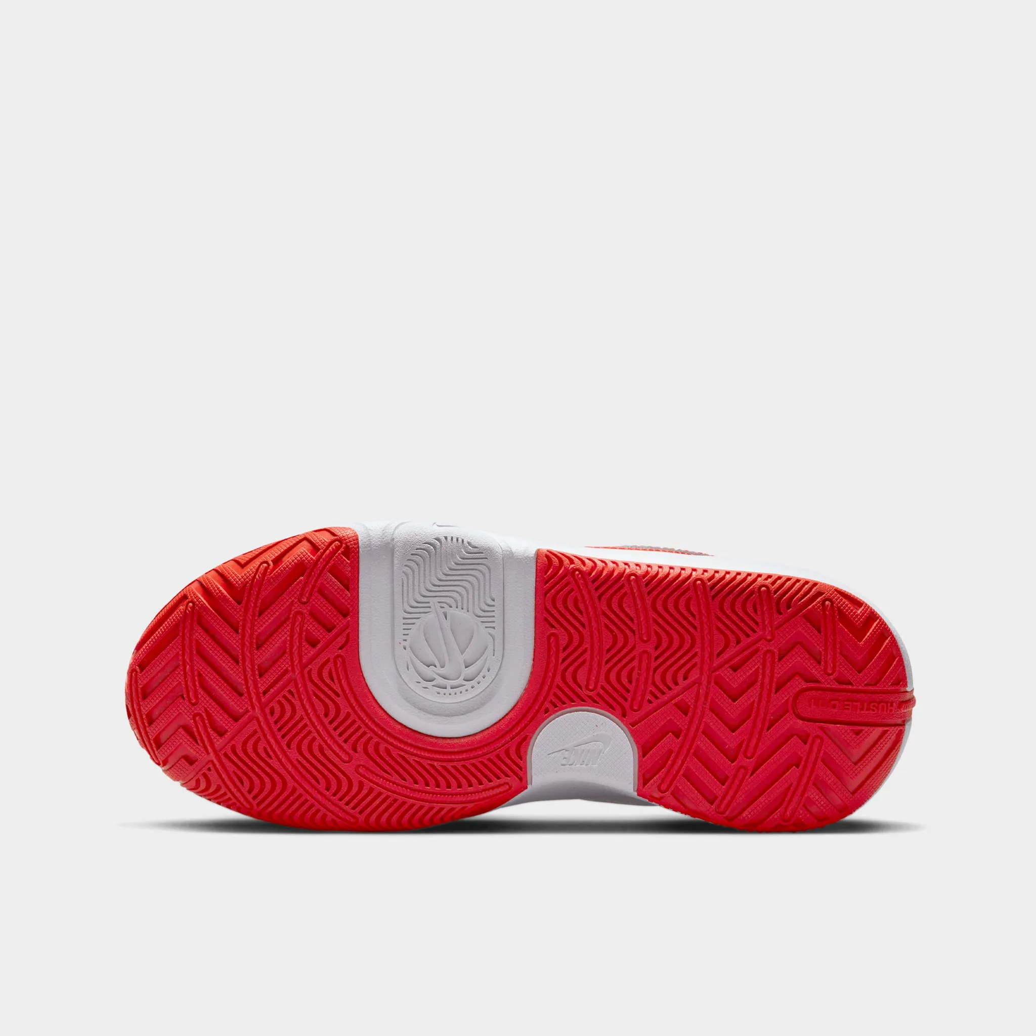 Nike Team Hustle D 11 GS Summit White / Track Red - White
