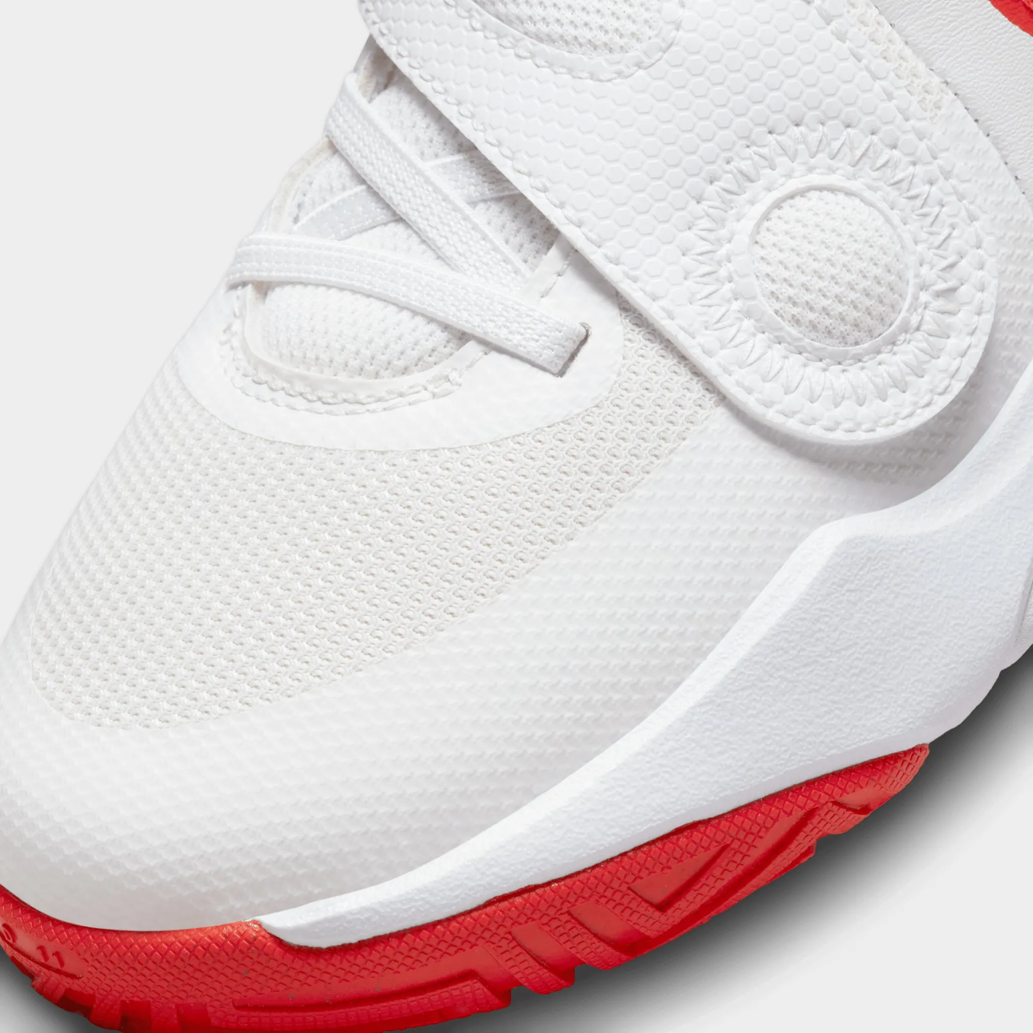 Nike Team Hustle D 11 GS Summit White / Track Red - White